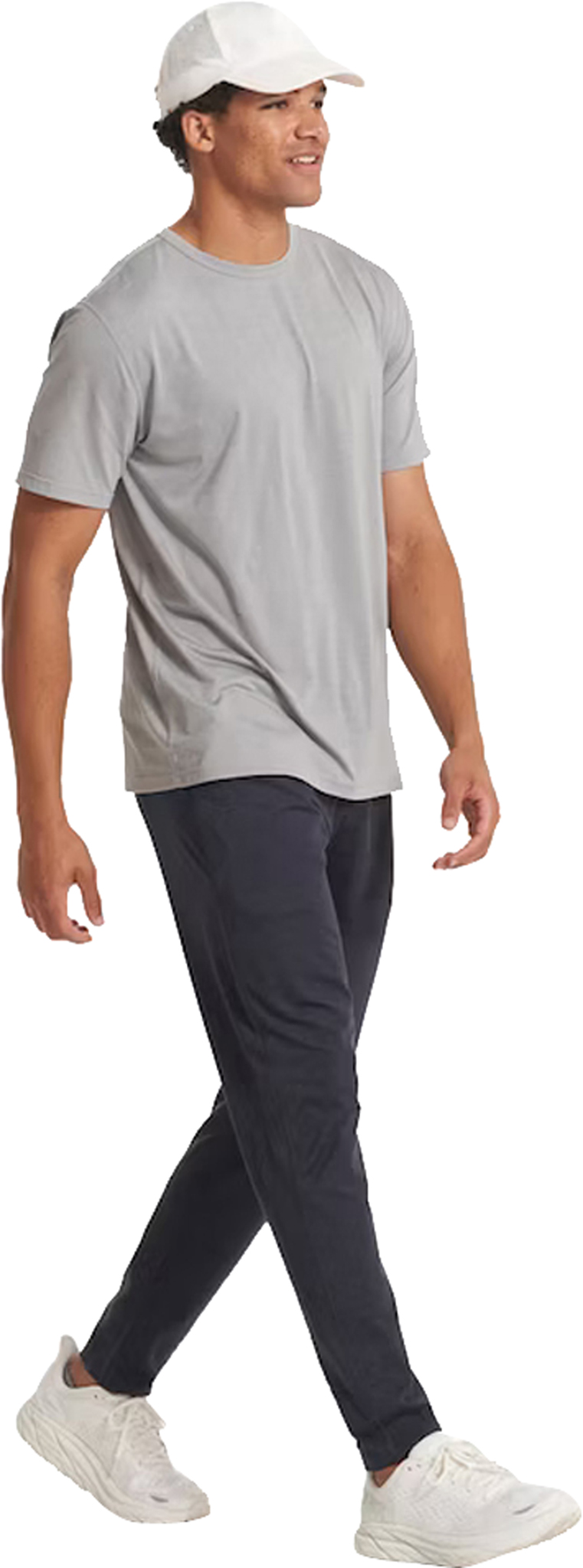 Pantalon de performance Vuori Ponto S#V418 Dreamknit gris bruyère homme