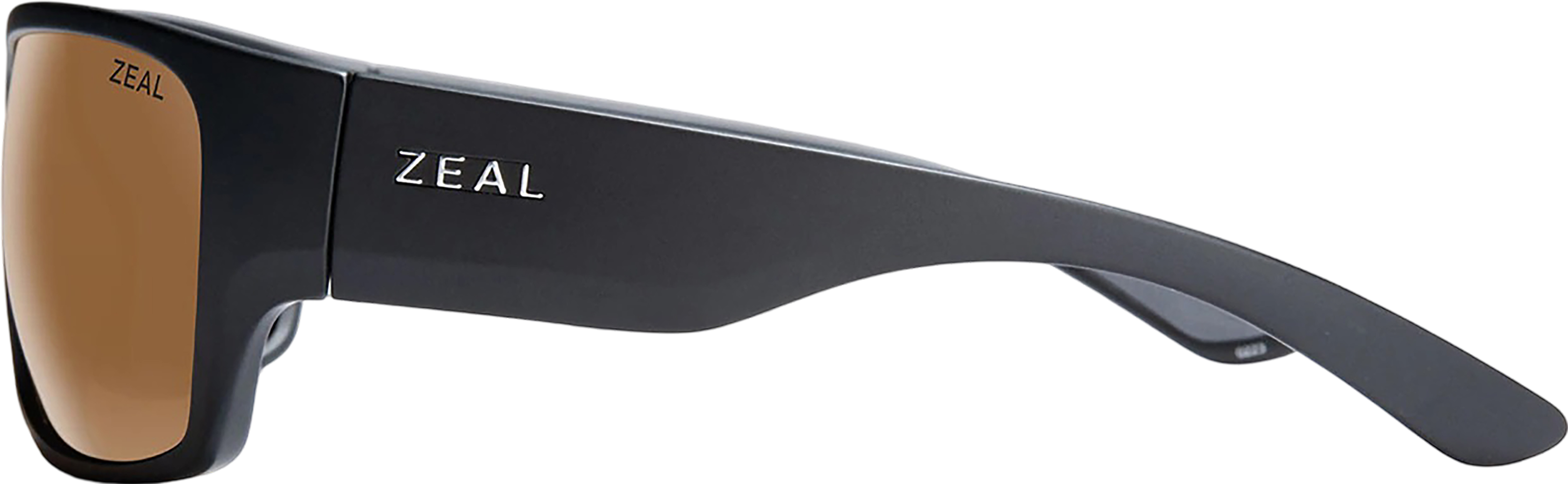 Sol Zeal Optics Decker Polarized Sunglasses - Matte Black - Copper