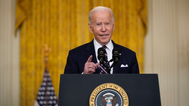 Biden begins to sanction Moscow for ‘beginning of a Russian invasion’ of Ukraine Biden begins to sanction Moscow for ‘beginning of a Russian invasion’ of Ukraine