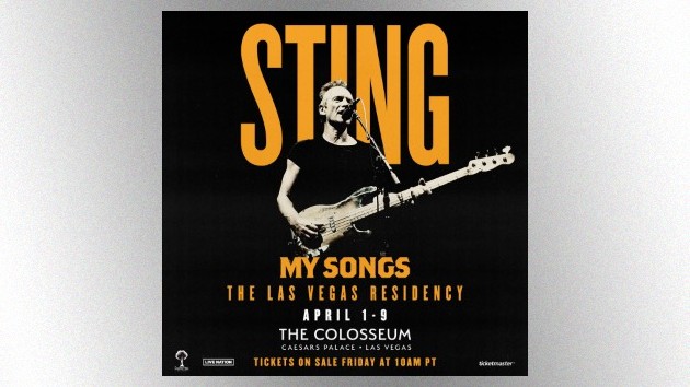 Sting is “having a ball” with newly extended Las Vegas residency: “It’s fantastic!”