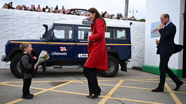 Prince William and Kate travel to Anglesey in Wales, where they had their first family home