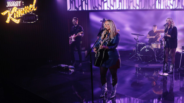 Miranda Lambert comes home to “homemade happiness,” aka dinner from husband Brendan, after Vegas shows