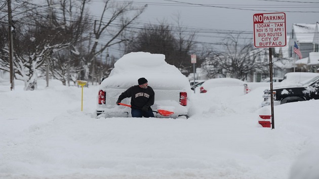 Western New York hit with historic snowstorm - ABC News