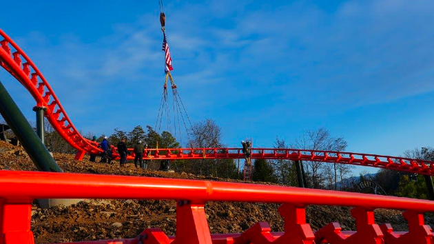 Dollywood’s Big Bear Mountain coaster is nearly finished