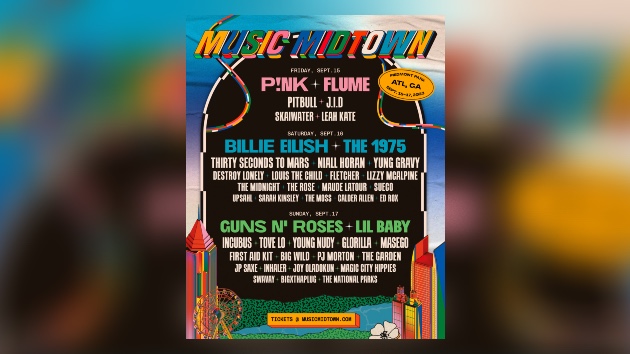 Guns N’ Roses, Billie Eilish headlining 2023 Music Midtown festival