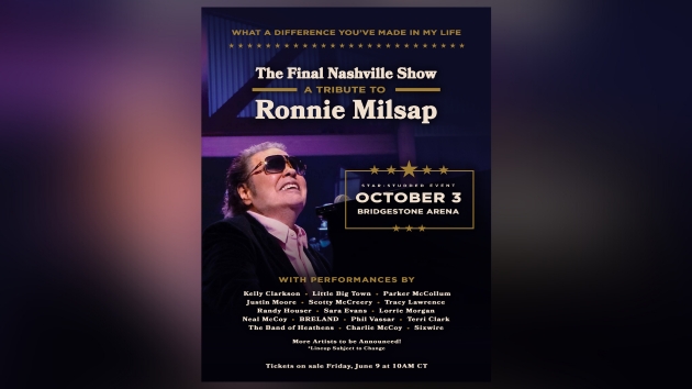 Little Big Town, Parker, Justin, Scotty + more added to Ronnie Milsap tribute show - Vimarsana News