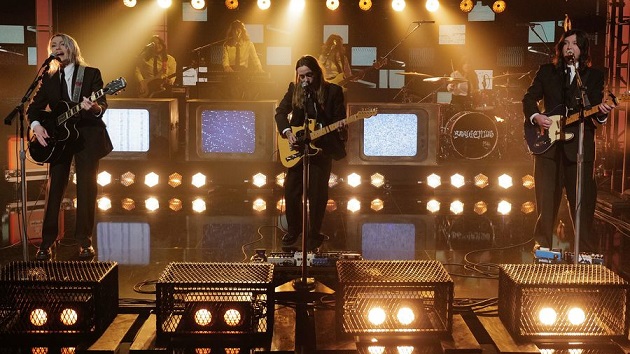 boygenius dresses in drag during Nashville concert