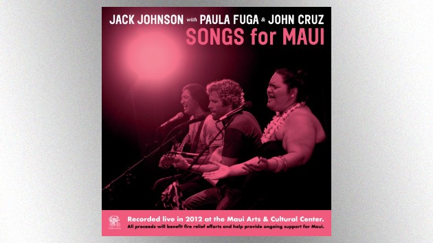 Jack Johnson releasing ‘Songs for Maui’ benefit album in support of Hawaii wildfire relief efforts Jack Johnson releasing ‘Songs for Maui’ benefit album in support of Hawaii wildfire relief efforts