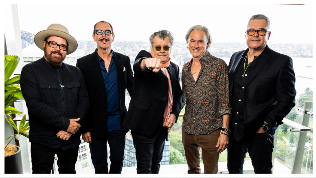 INXS surprised with streaming award at first reunion since 2017, book of fan testimonials out now