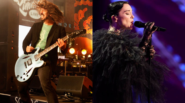 Dave Grohl playing on upcoming new St. Vincent album