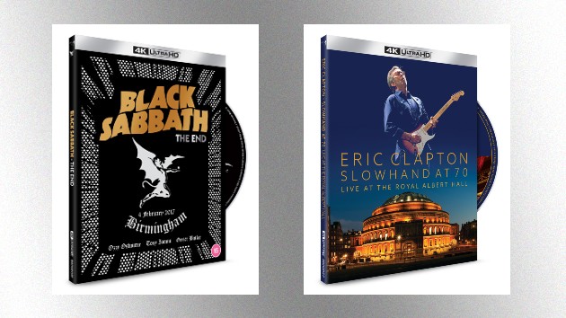 Black Sabbath and Eric Clapton concerts to be released on 4K UHD Black Sabbath and Eric Clapton concerts to be released on 4K UHD