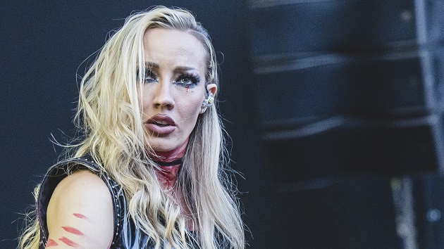 Nita Strauss taking part in Women’s Rock Camp