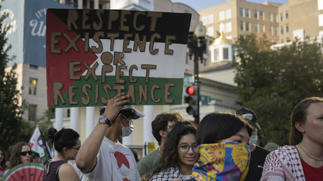 Government memo on pro-Palestinian protesters cautioned that authority ...
