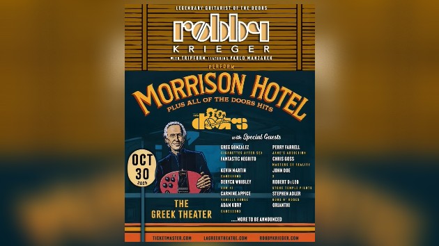 Perry Farrell, Robert DeLeo & more to join Robby Krieger at show celebrating The Doors’ 60th anniversary Perry Farrell, Robert DeLeo & more to join Robby Krieger at show celebrating The Doors’ 60th anniversary
