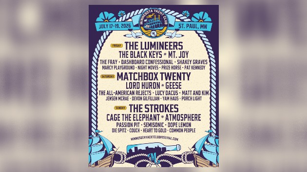 The Strokes, The Lumineers to headline 2026 Minnesota Yacht Club festival The Strokes, The Lumineers to headline 2026 Minnesota Yacht Club festival