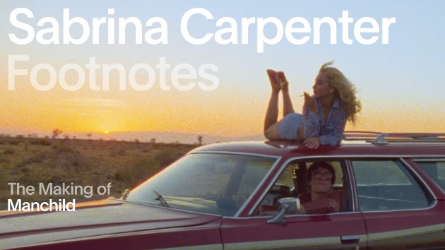 Sabrina Carpenter reveals behind-the-scenes tidbits of ‘Manchild’ video for Vevo Sabrina Carpenter reveals behind-the-scenes tidbits of ‘Manchild’ video for Vevo