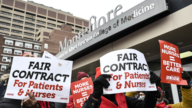 Largest nursing strike in New York City history begins amid stalled contract negotiations