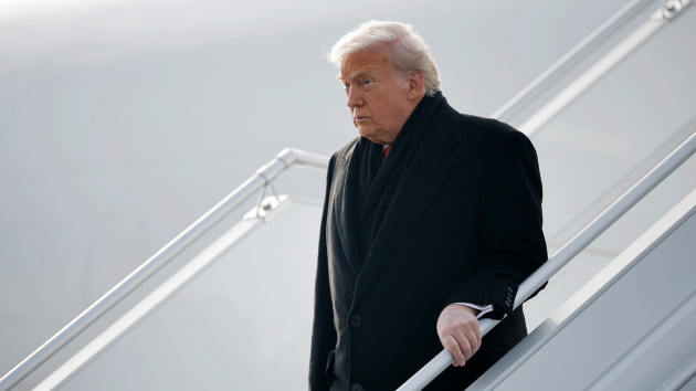 Trump lands in Switzerland ahead of Davos address after Air Force One’s ‘minor electrical issue’