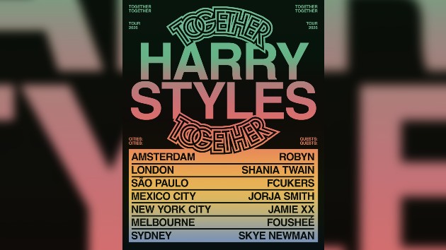 Harry Styles is going back on tour, highlighted by a 30-night New York City residency Harry Styles is going back on tour, highlighted by a 30-night New York City residency