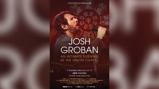 Josh Groban’s intimate London concert to screen in theaters Valentine’s Day weekend Josh Groban’s intimate London concert to screen in theaters Valentine’s Day weekend