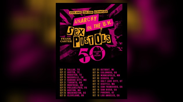 Sex Pistols featuring Frank Carter announce rescheduled US tour dates Sex Pistols featuring Frank Carter announce rescheduled US tour dates
