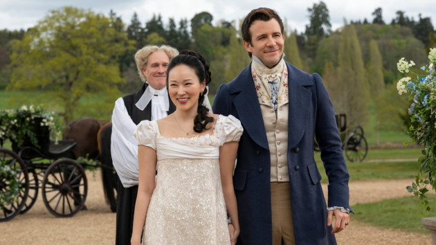 Yerin Ha on filming the ‘Bridgerton’ season 4 end credits wedding scene