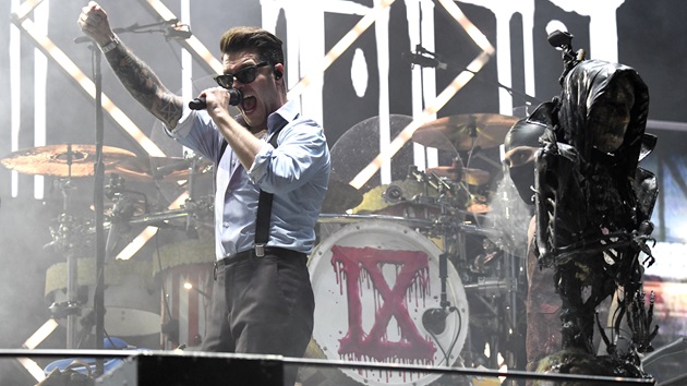 Ice Nine Kills goes glam as Grave Diggler with ‘Hell or High Slaughter’ song Ice Nine Kills goes glam as Grave Diggler with ‘Hell or High Slaughter’ song