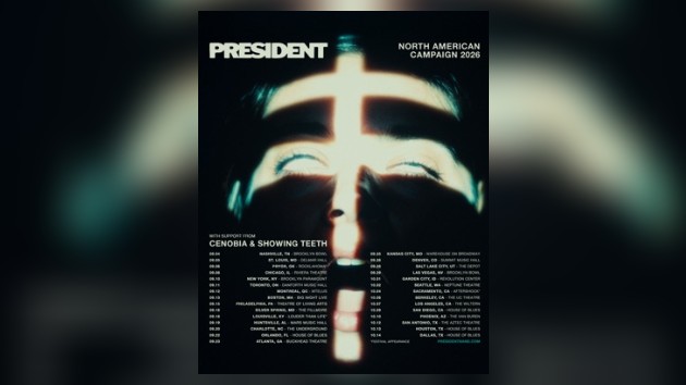 PRESIDENT announces US headlining tour