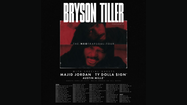 Bryson Tiller announces Neo Trapsoul Tour Bryson Tiller announces Neo Trapsoul Tour
