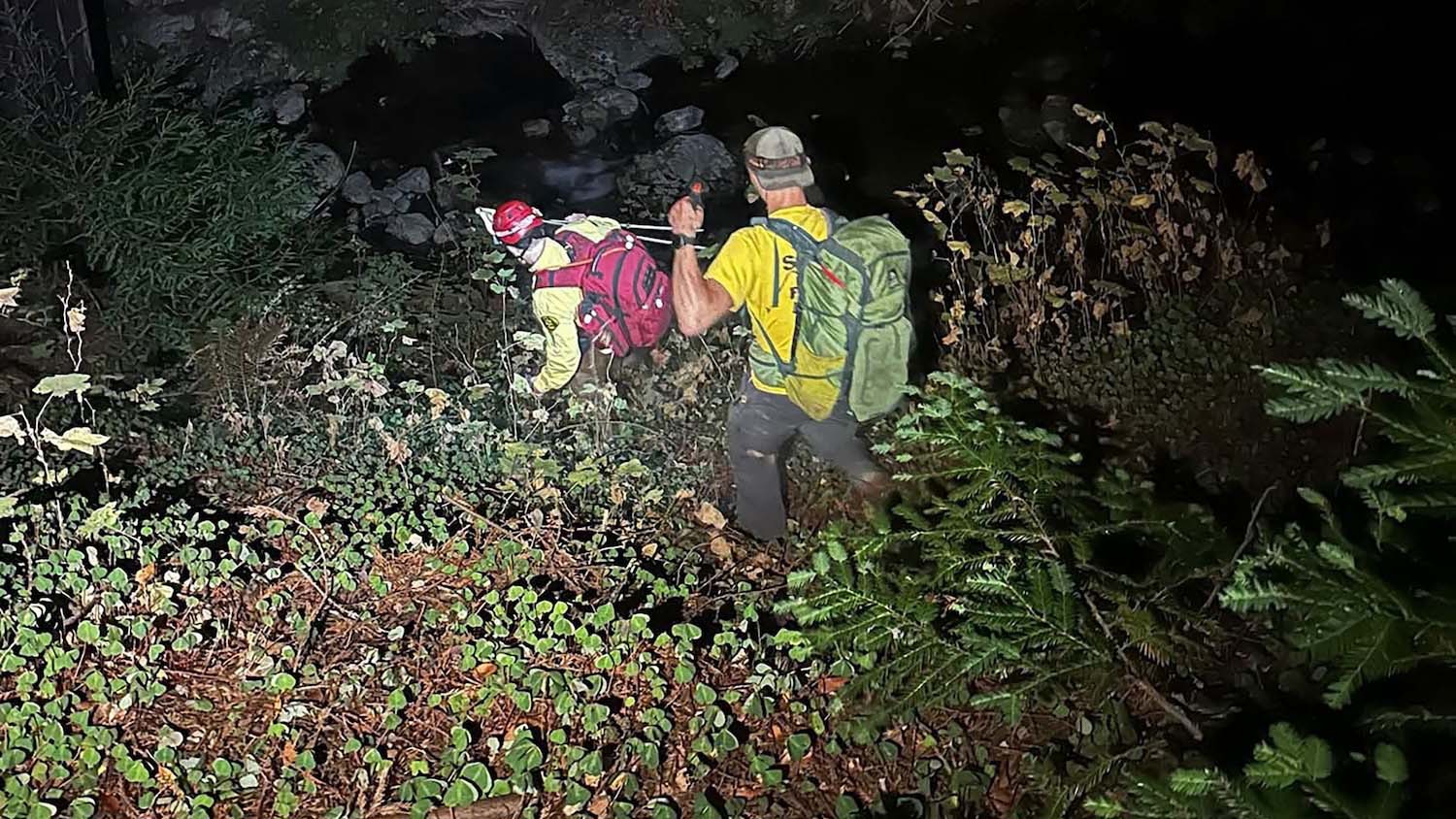 3 hikers in Big Sur saved in overnight rescue operation