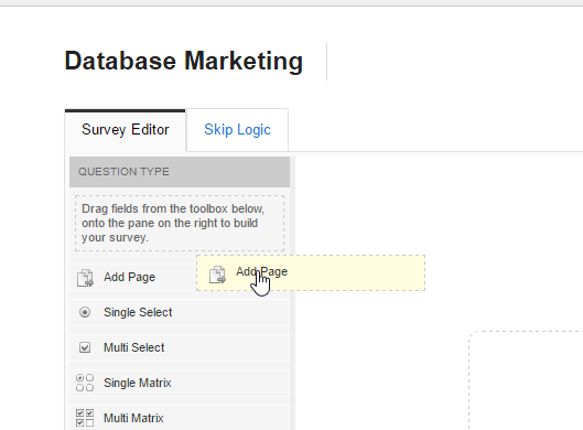 Creating a survey - Bloomtools Canada