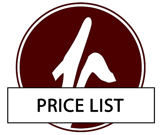 Current Photography Price List