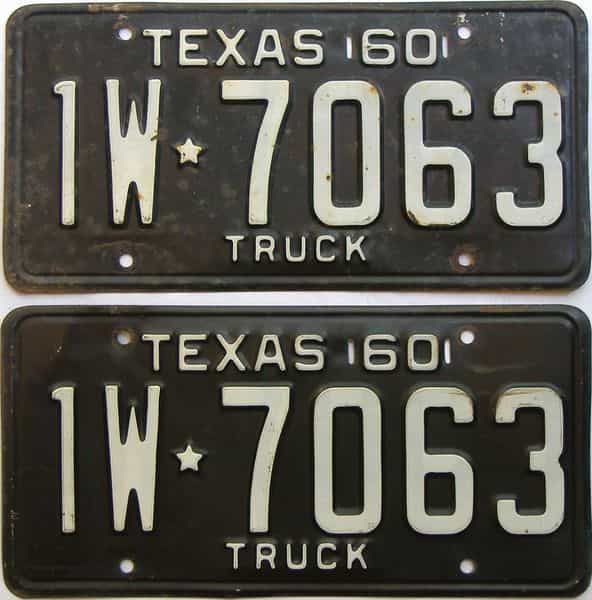 1960 Texas (Truck) (10068) for sale The Tag Dr. Store