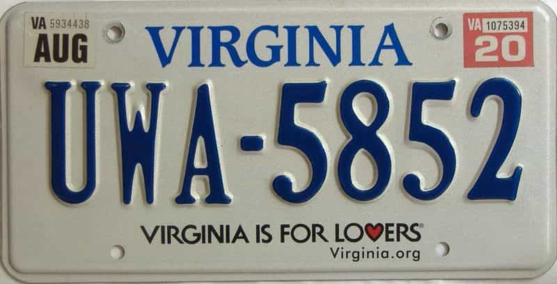 2020 Virginia (Single) (#12448) for sale - The Tag Dr. Store 2020 Virginia (Single) (#12448) for sale - The Tag Dr. Store