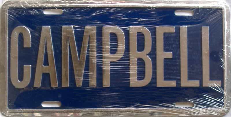 Miscellaneous license plate for sale