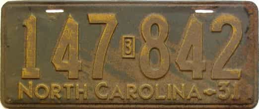 North Carolina License Plates for Sale - The Tag Dr. Store