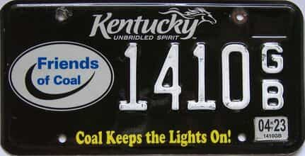 2023 Kentucky license plate for sale