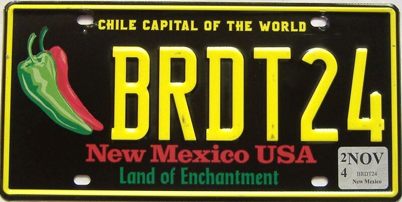 2024 New Mexico license plate for sale