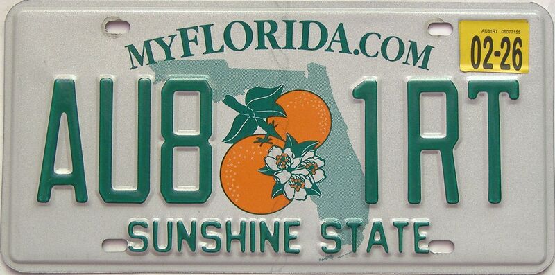 2026 Florida license plate for sale