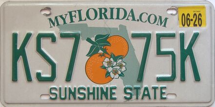 2026 Florida license plate for sale