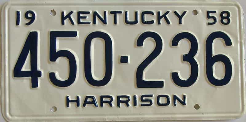 1958 Kentucky (Amatuer Repaint) (#5996) for sale - The Tag Dr. Store