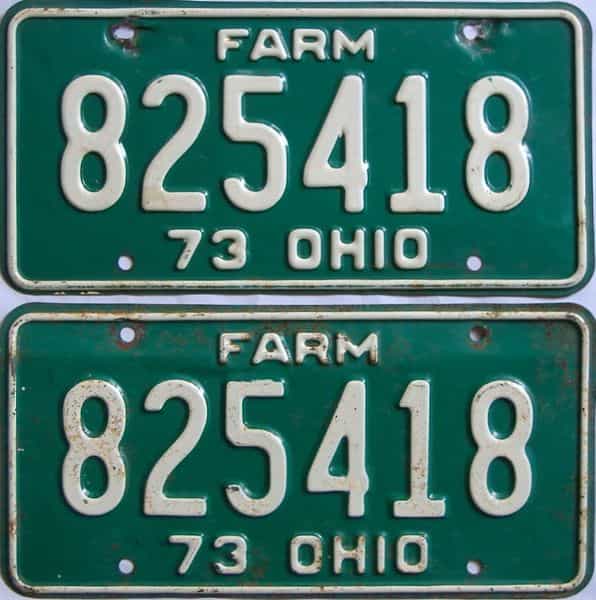 1973 Ohio (Farm) (9308) for sale The Tag Dr. Store