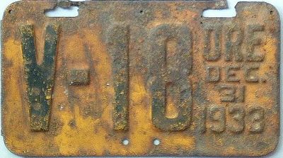 Actual Restored Plate, Before