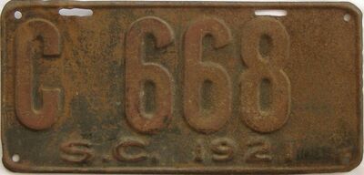 Actual Restored Plate, Before