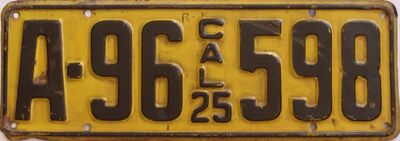 Actual Restored Plate, Before