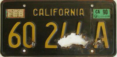 Actual Restored Plate, Before