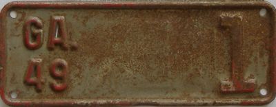Actual Restored Plate, Before