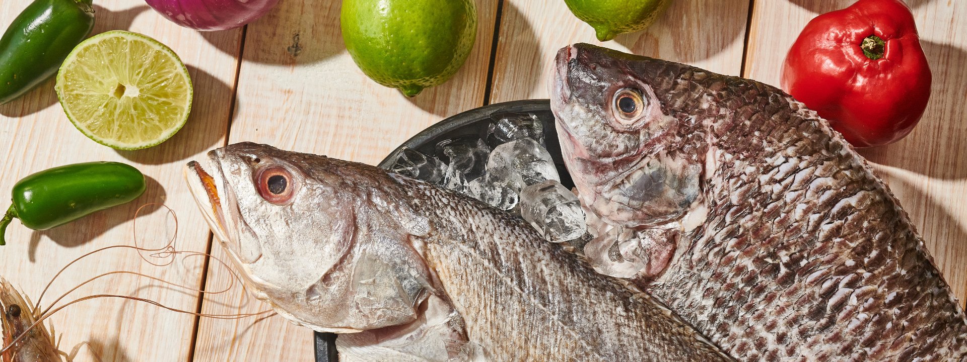 Contamos con proveedores que implementan buenas practicas de pesca para llevar a su mesa Pescado bien Pescado.