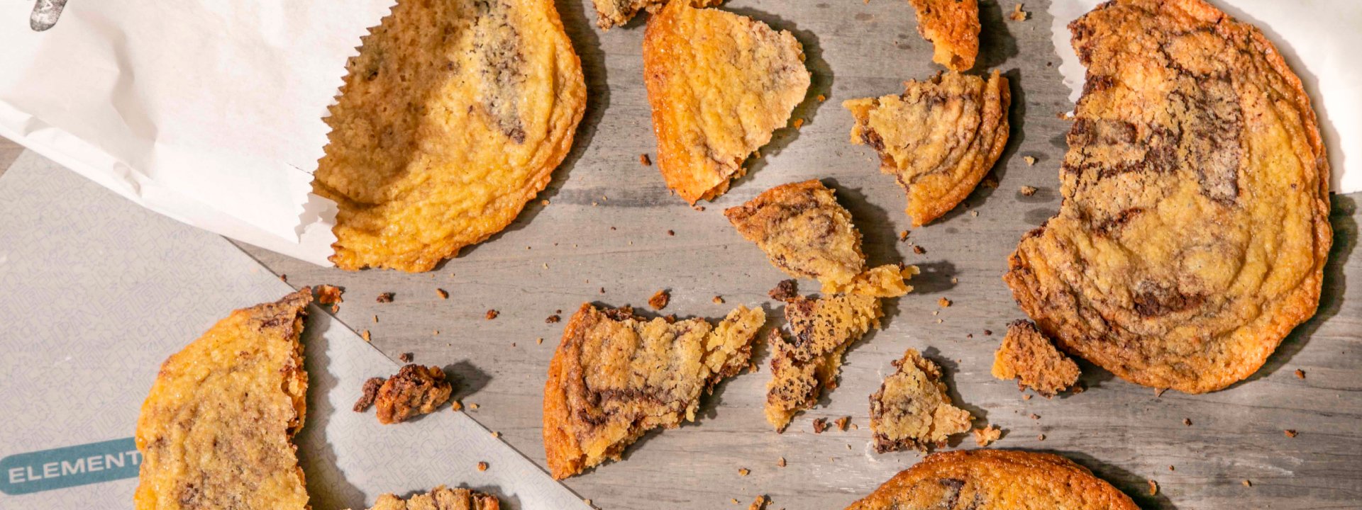 Galleta de chips de chocolate, el acompañamiento dulce para nuestras burgers.