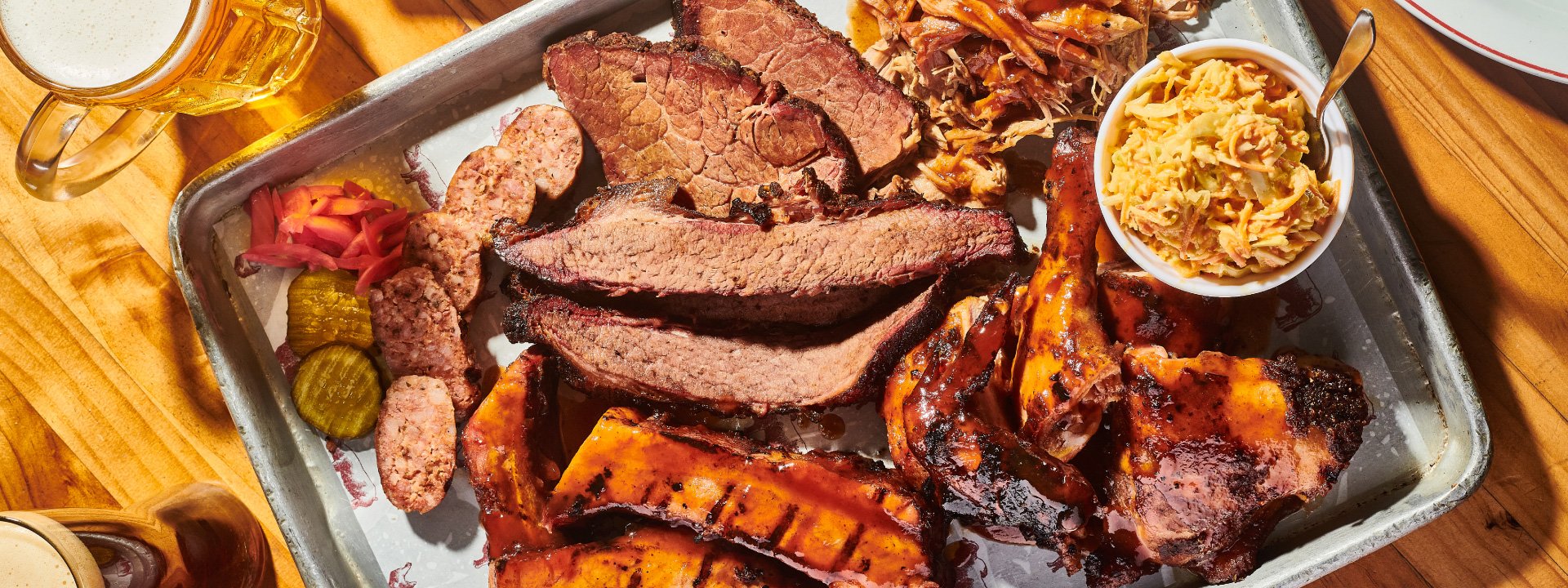 Conozca nuestros mejores cortes preparados al estilo de un BBQ sureño norteamericano.